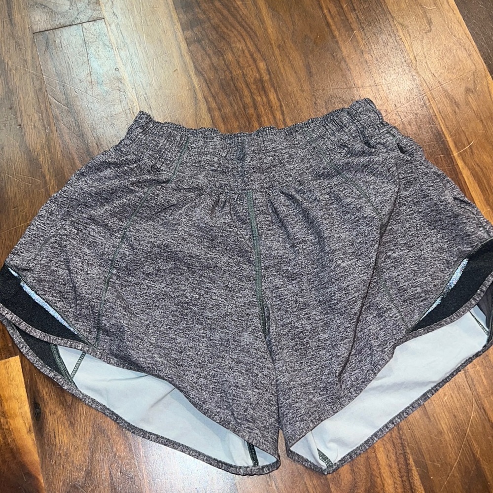 Gray lulu shorts size 6